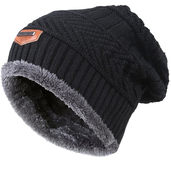 Winter Knit Skull Cap Woolen Slouchy Beanie Hat - Picture 4 of 8